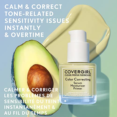 COVERGIRL Clean Fresh Color Correcting Serum + Moisturizer + Primer