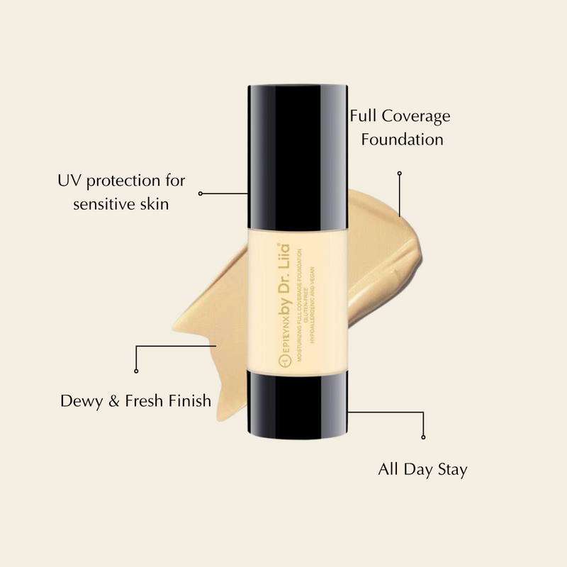 Full Coverage Foundation mit SPF 15 - For Flawless Skin