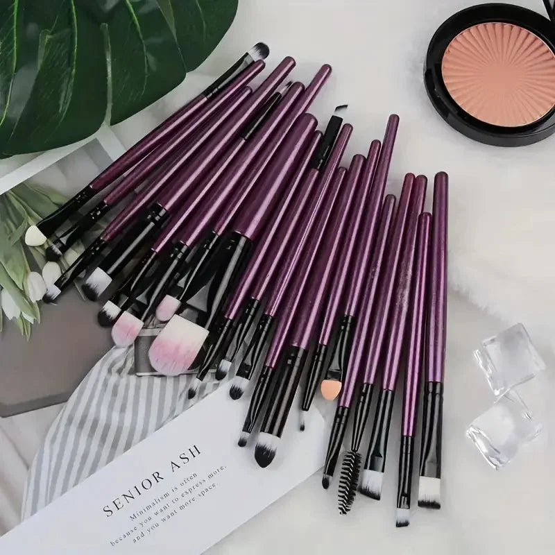20Pcs Makeup Brush Set Eyeliner Brush Blending Brush Makeup Brushes