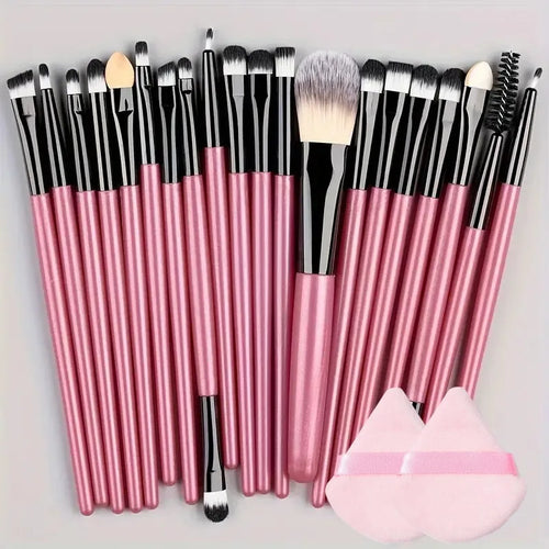 20Pcs Makeup Brush Set Eyeliner Brush Blending Brush Makeup Brushes