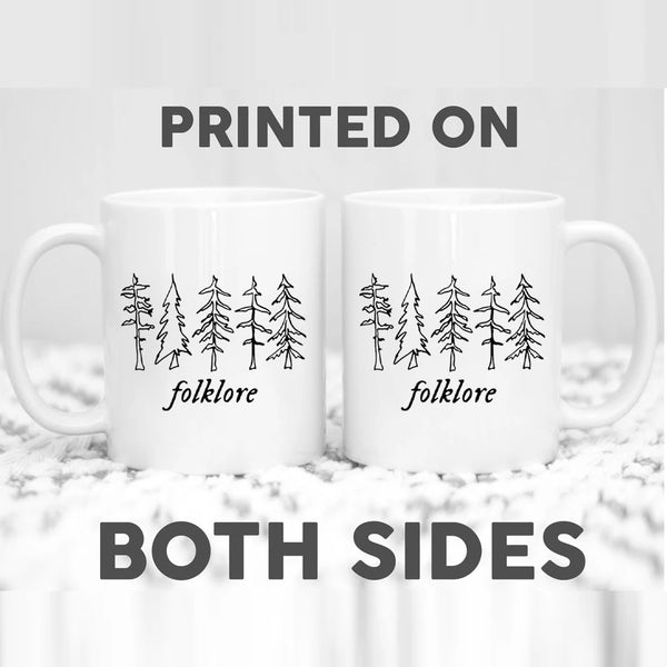 Folklore Milk Cup Taylor Music Swift Albums Mug Folklore Inspired