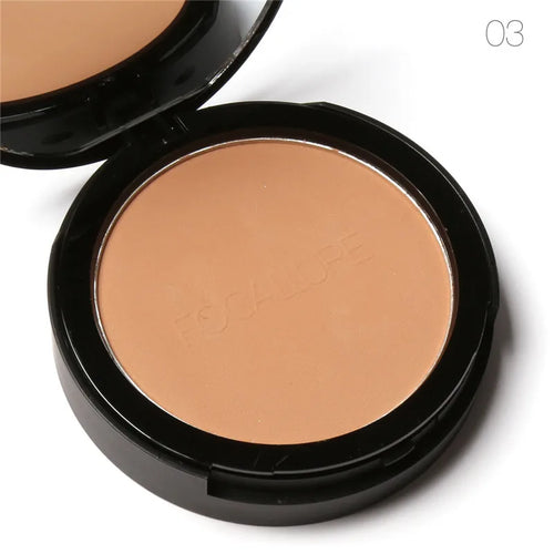 Mineral Face Pressed Oil Control Natural Foundation Powder 3 Colors