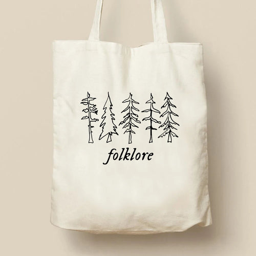 Folklore Shopper Bag Taylor Music Swift Albums Canvas Bag Folklore