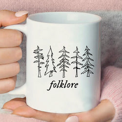 Folklore Milk Cup Taylor Music Swift Albums Mug Folklore Inspired