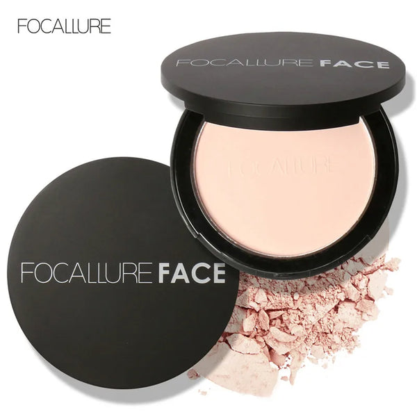 Mineral Face Pressed Oil Control Natural Foundation Powder 3 Colors