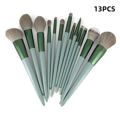 13pcs Makeup Brush Brushes Set Cosmetic Makeup Sponge Makeup Brush