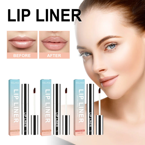 Peel Off Lip Liner Waterproof Long Lasting Lipliner Pencil