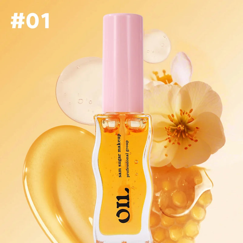 Fruit Honey Essence Lip Oil Sexy Plump Lip Jelly Strawberry Tinted Lip