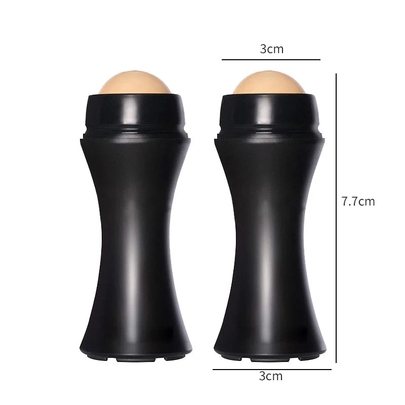 Face Oil Absorbing Roller Natural Volcanic Stone Facial Pore Cleaning