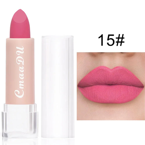 CmaaDu 15Color Pro 24HR Weightless Colour Matte Nude Velvet Liquid