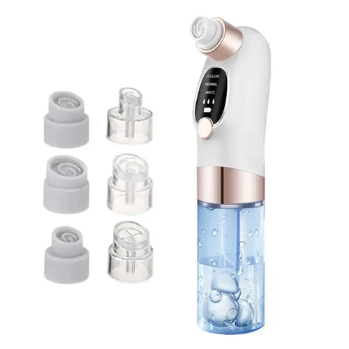 Blackhead Remover Pore Vacuum Face Cleaner Electric Pimple Acne Black