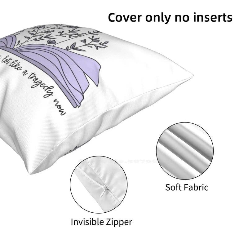 ‘the Story Of Us Looks A Lot Like A Tragedy Now’ Pillow Cover Hug
