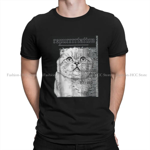 Taylor White Cats Swift Rep Tour Harajuku Polyester TShirt Cat Cute