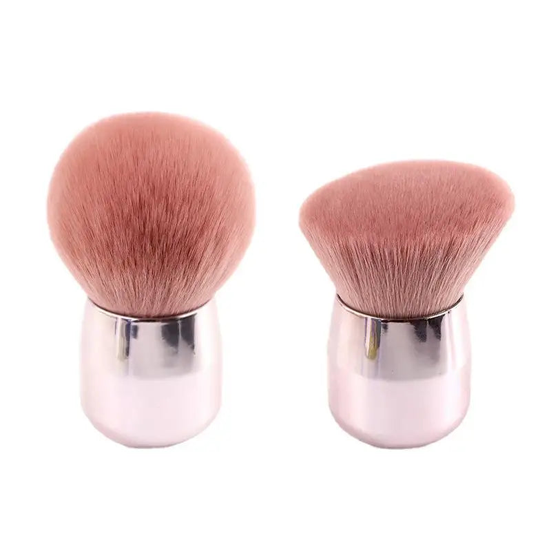 CALIYI 1/2 PCS Fluffy Loose Powder Blush Brushes Portable MINI Luxury