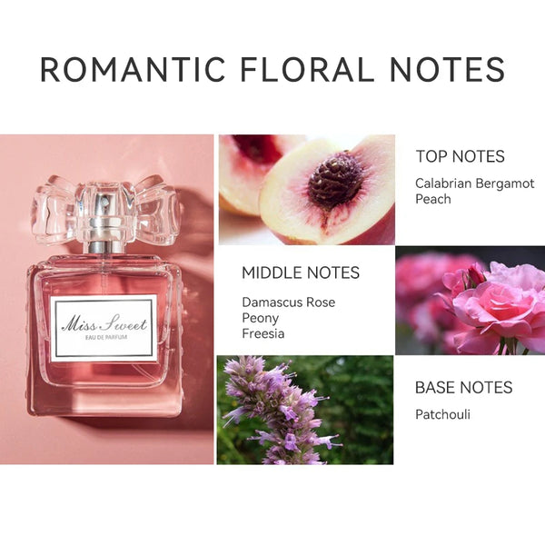 50ML 1.7FL.OZ Long-lasting Perfumes for Women, Romantic Floral Notes