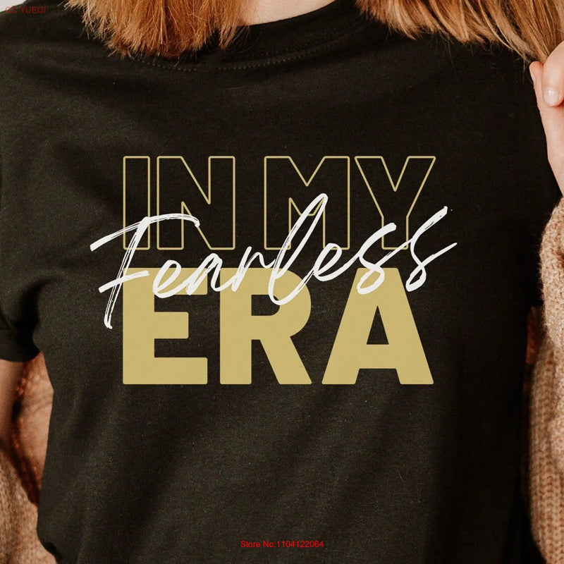 Swift Eras tee In My Fearless Era Taylor tour merch long or short