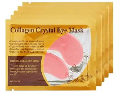 20Pcs=10Pairs Gold Collagen Crystal Eye Mask skincare Eye Patches