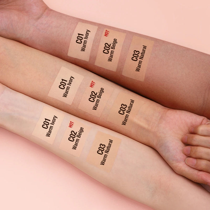 O.TWO.O Liquid Foundation Cream for Face 30ml High Coverage Makeup