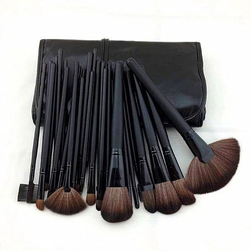 Gift Bag Of  24 pcs Makeup Brush Sets Professional Cosmetics Brushes