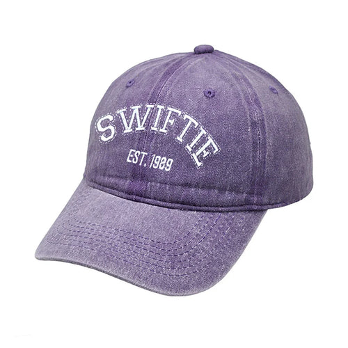 New TS Baseball Caps 1989 Embroidery Hats Retro