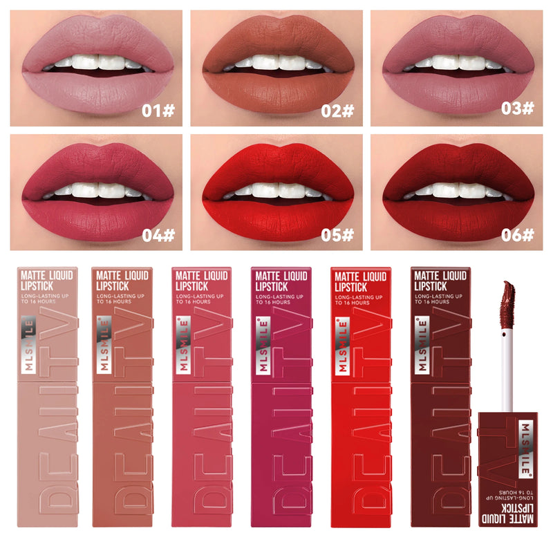 6 colors Moisturizing Lip Gloss-Pearlescent Lustrous Mirror Nude Lip
