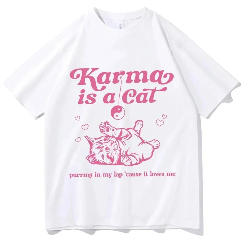 Karma Is A Cat Shirt Taylor Swift