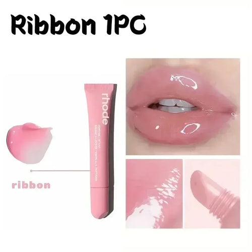4 Colors Lip Glosses Plump Moisturizing Lip Glaze Essence Gel Oil Long