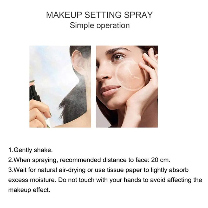 Makeup Setting Spray Waterproof Sweatproof Long-lasting Oil-control