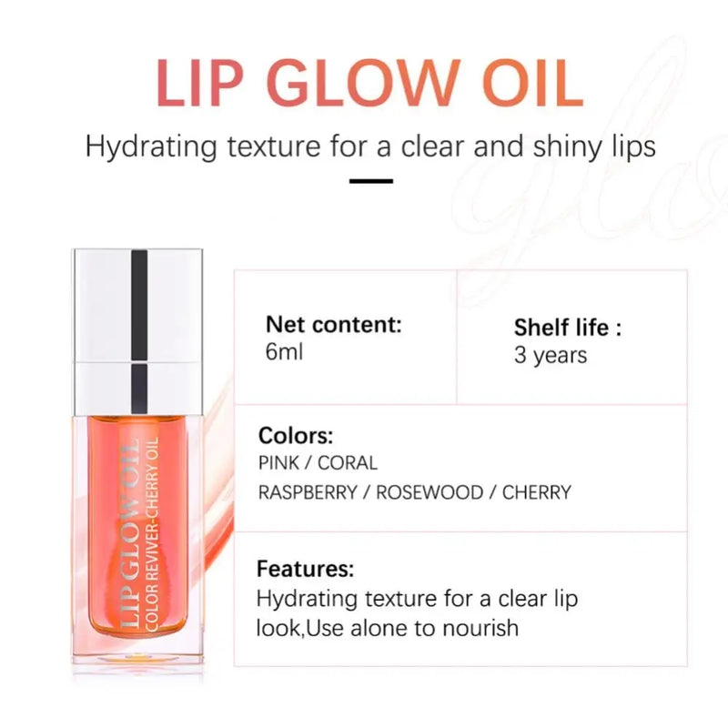 6ml Sext Lip Oil Hydrating Plumping Lip Coat For Lipstick Lipgloss