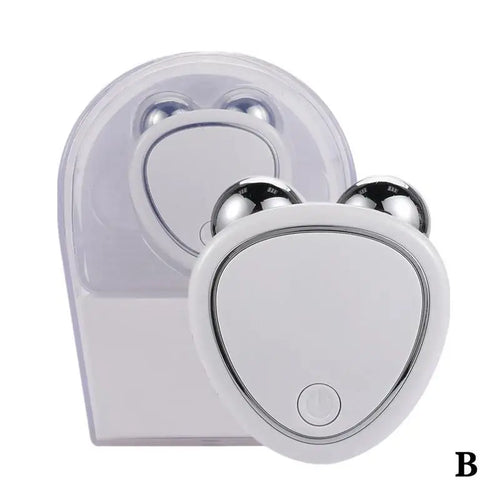 Portable Electric Face Lift Roller Massager EMS Sonic Facial Lifting