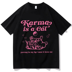 Karma Is A Cat Shirt Taylor Swift
