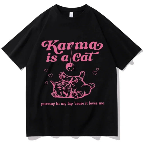 Karma Is A Cat Shirt Taylor Swift