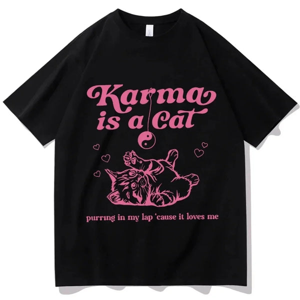 Karma Is A Cat Shirt Taylor Swift
