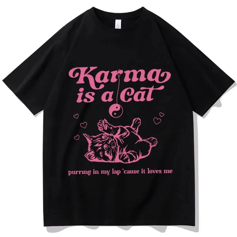 Karma Is A Cat Shirt Taylor Swift