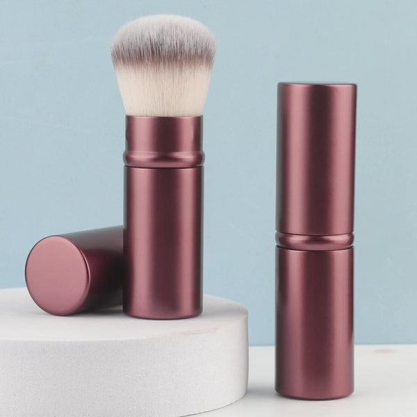 1pc Retractable Brush Makeup Brush Powder Blusher Powder Brush Mini