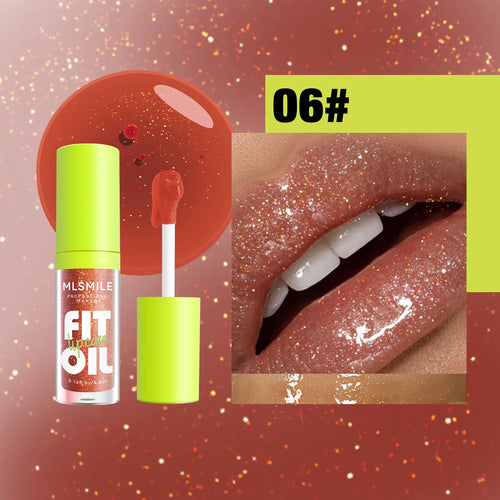 8 Colors Liquid Lip Gloss Non Stick Cup Waterproof