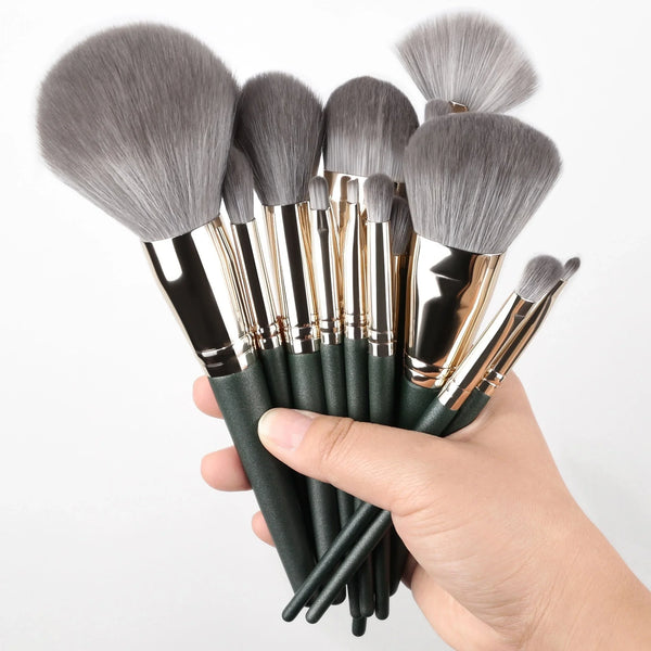 14 Piece Makeup Brush Set Soft Fluffy Eyeshadow Brush Concealer Brush