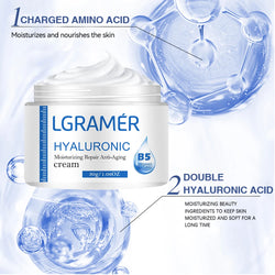 Face Cream Hyaluronic Acid Collagen Reducing Fine Lines Facial Care