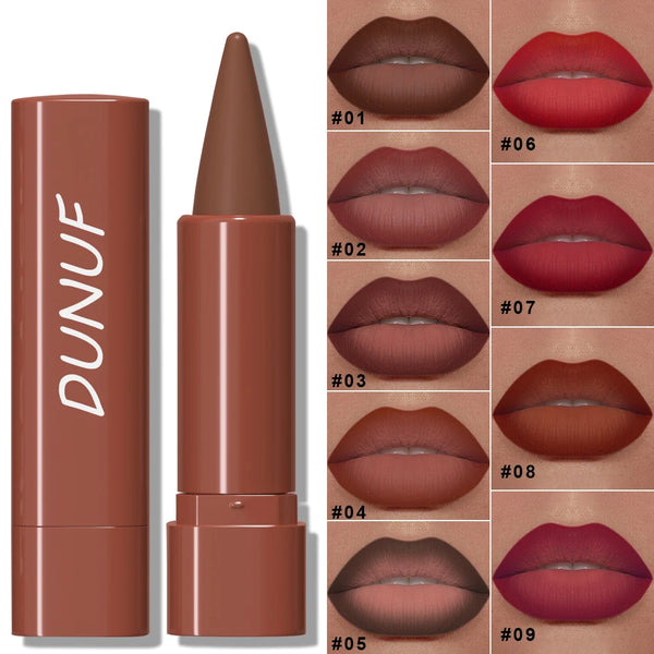 Gradient Lip Liner Pen with Matte Velvet Finish Smooth Application