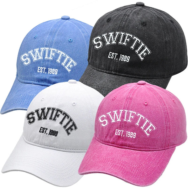 New TS Baseball Caps 1989 Embroidery Hats Retro
