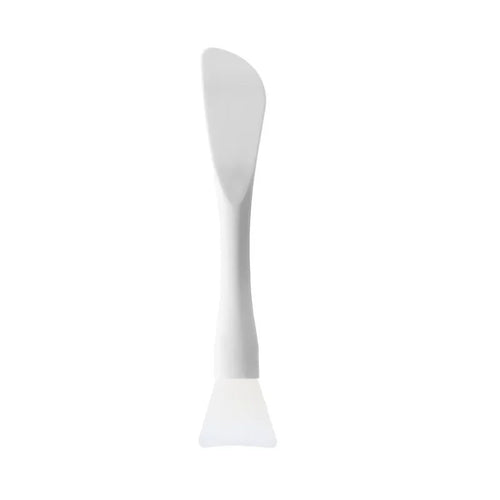 1Pcs Silicone Facial Mask Brush Soft Head with Scraper Integrated