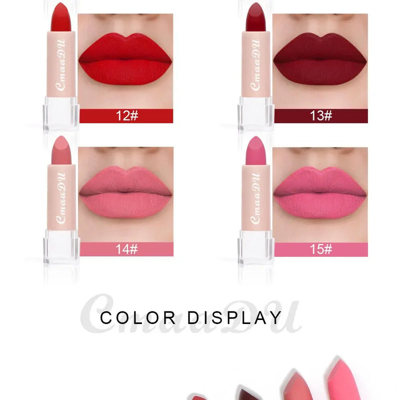 CmaaDu 15Color Pro 24HR Weightless Colour Matte Nude Velvet Liquid