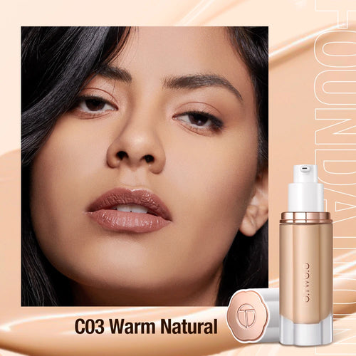O.TWO.O Liquid Foundation Cream for Face 30ml High Coverage Makeup