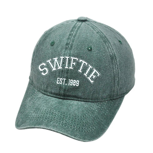 New TS Baseball Caps 1989 Embroidery Hats Retro