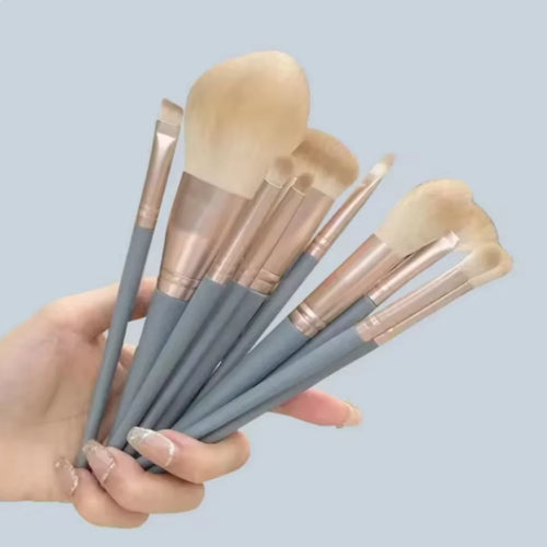 Soft Fluffy Makeup Brushes Set Eye Shadow Foundation Women Cosmetic