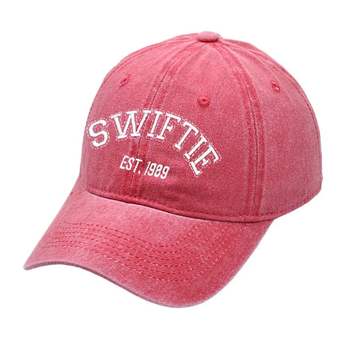 New TS Baseball Caps 1989 Embroidery Hats Retro