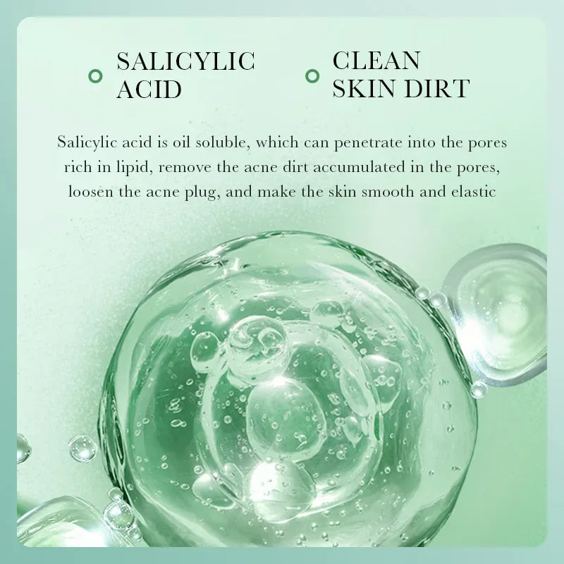 BIOAQUA Salicylic Acid Facial Cleanser Acne Treatment Moisturizing Oil