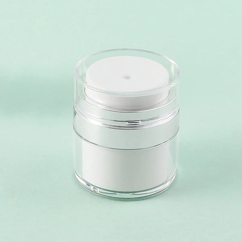 15/30/50ml Air Pump Moisturizer Jar Container Empty Cream Subpackage