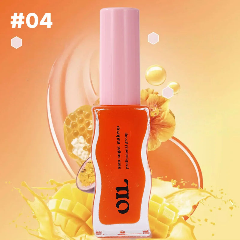 Fruit Honey Essence Lip Oil Sexy Plump Lip Jelly Strawberry Tinted Lip