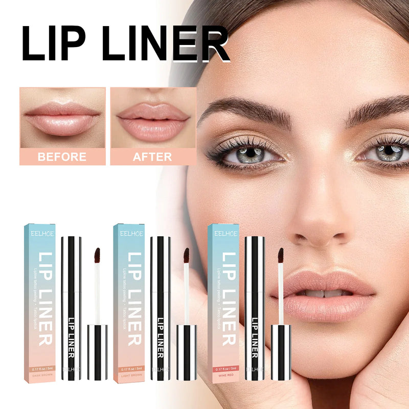 Peel Off Lip Liner Waterproof Long Lasting Lipliner Pencil